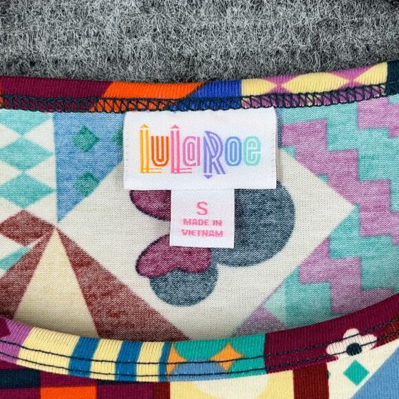 Disney LuLaRoe Shirt Womens Small Tunic Minnie Mouse Lounge Studio Workout Gym‎ - Picture 5 of 10